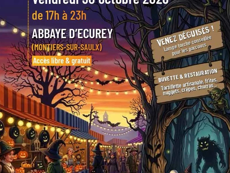 Marché terroirifiant d'Halloween