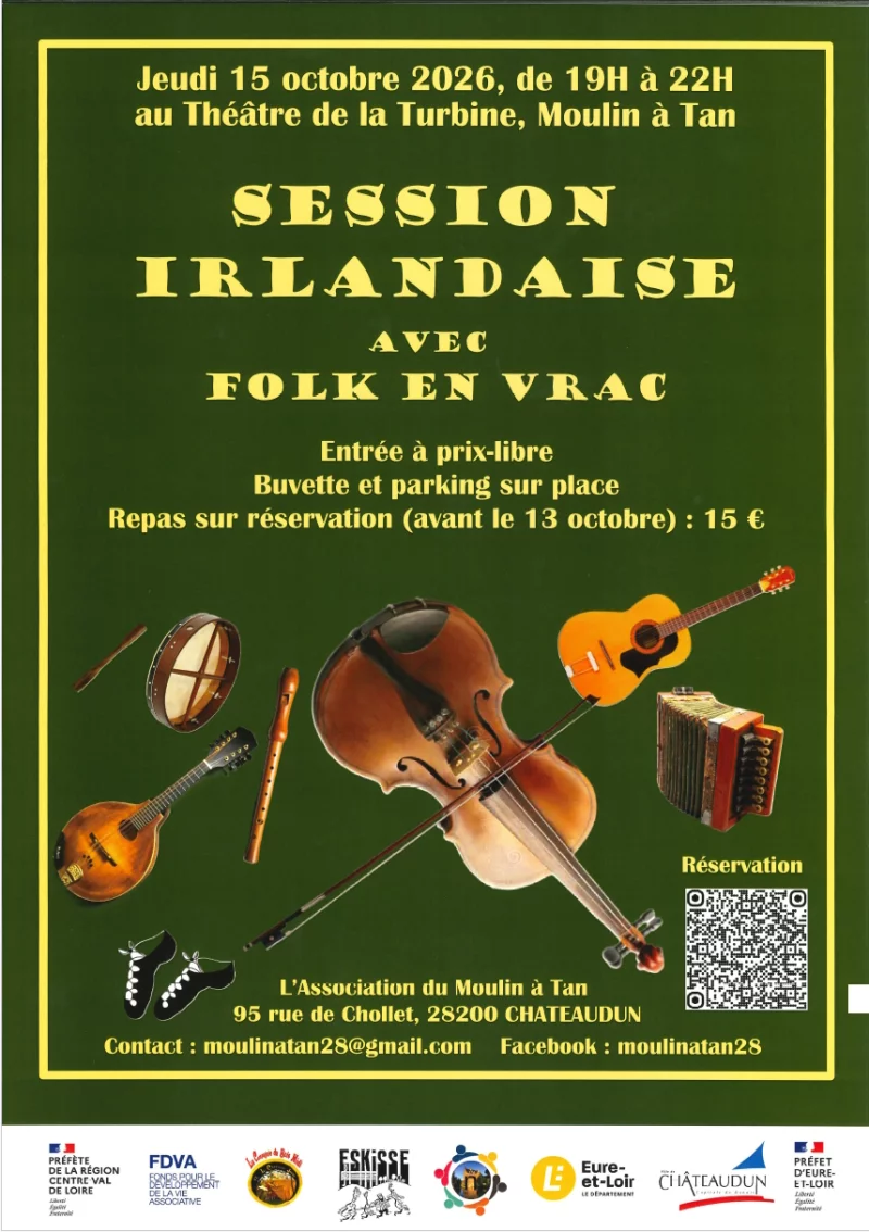Concert - Session irlandaise avec Folk en Vrac