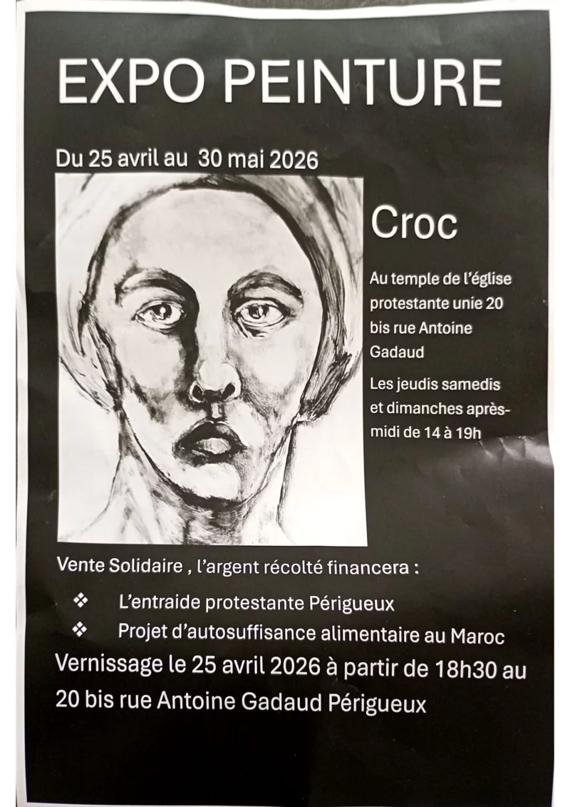 Exposition Peinture - Croc