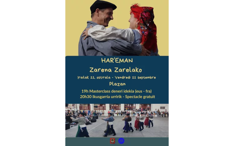 Masterclass et spectacle de danses basques
