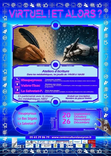 Atelier d'écriture - Vabre-Tizac