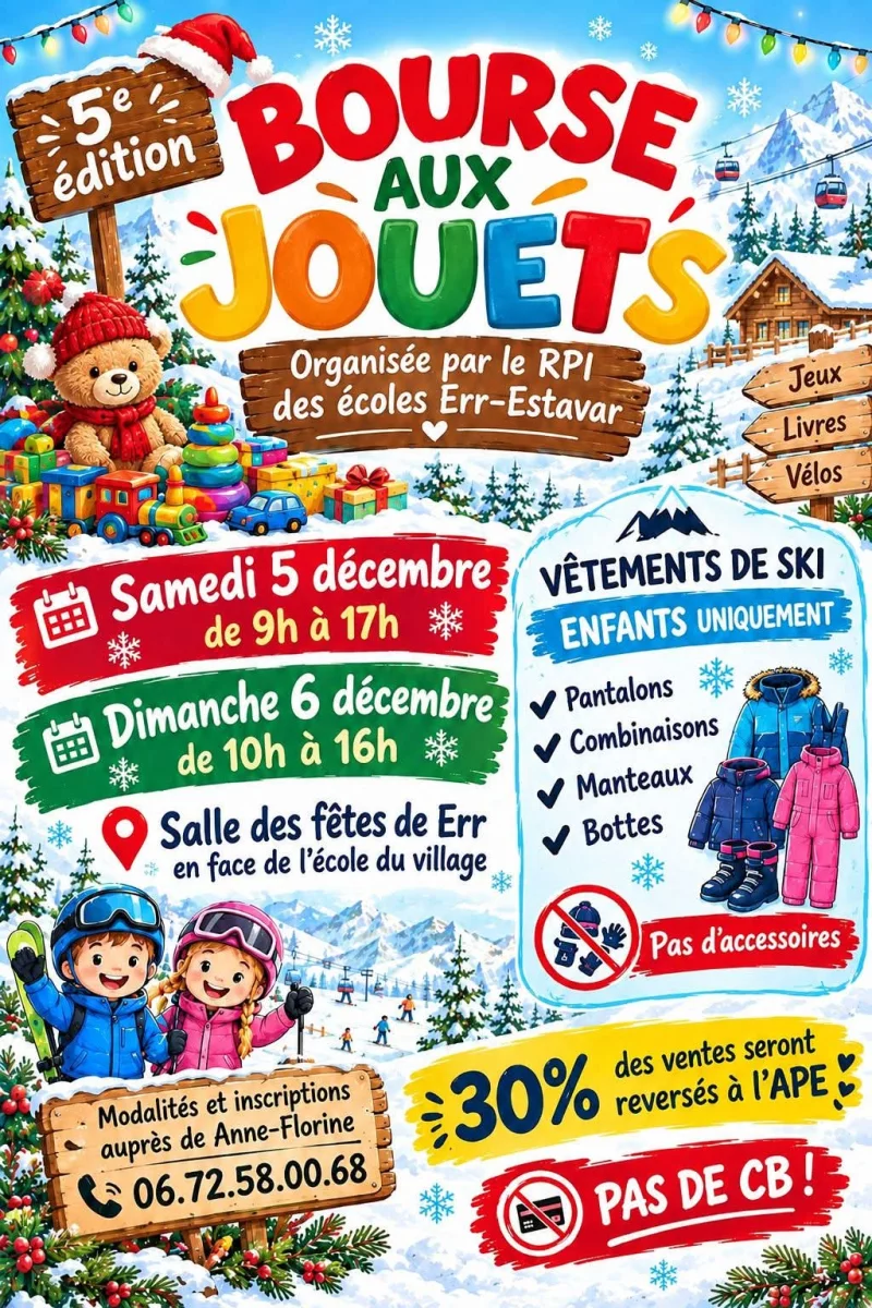 BOURSE AUX JOUETS