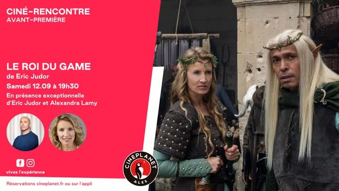 Avant-Première Le Roi du Game en présence d'Eric Judor et Alexandra Lamy