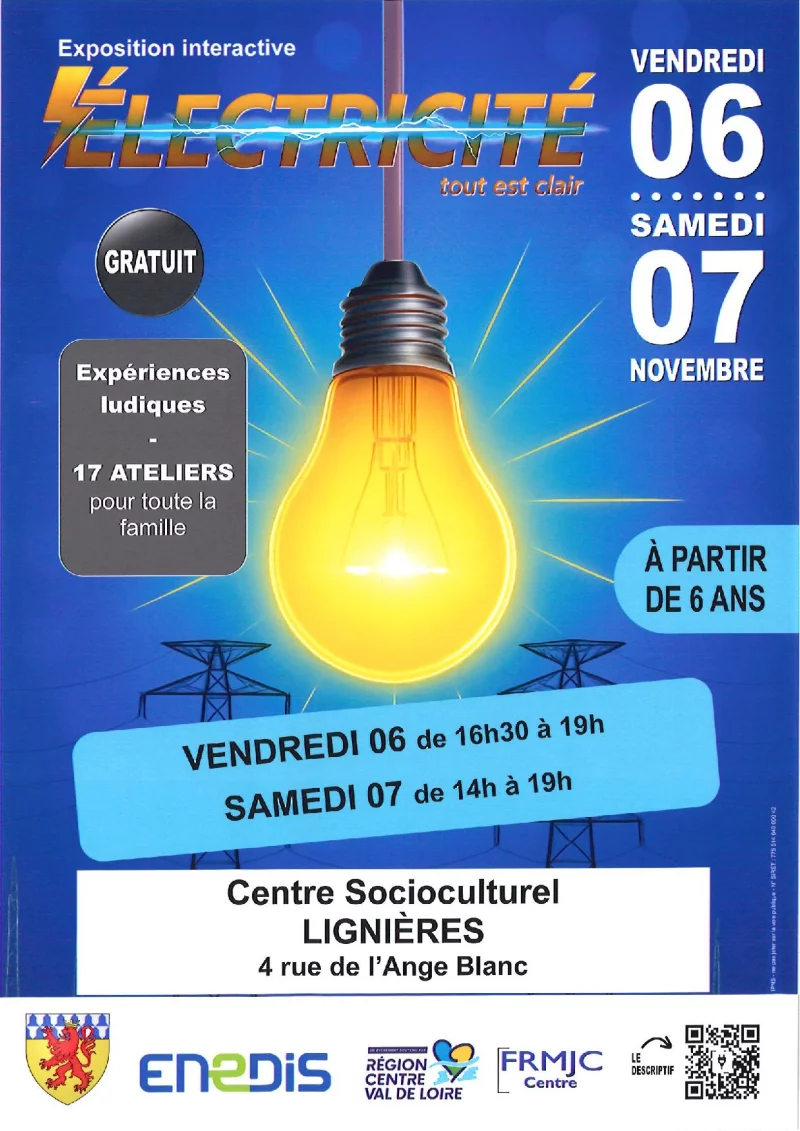Exposition interactive sur l'électricité