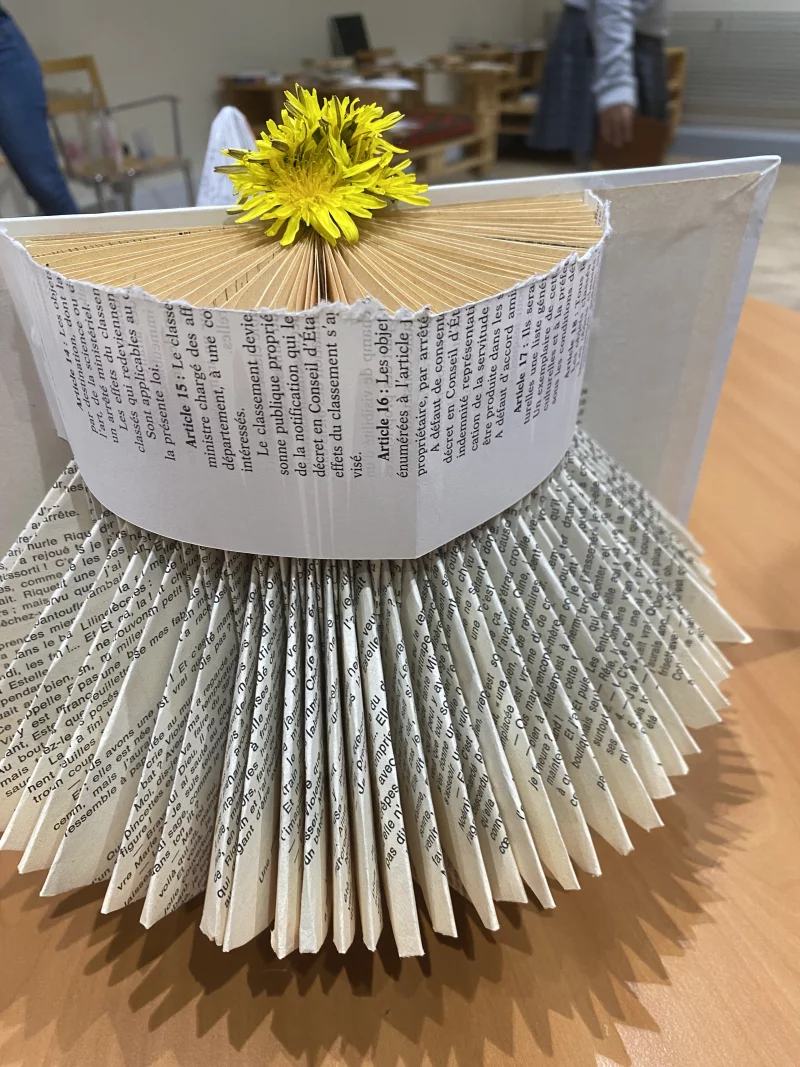 LES ATELIERS DE LA CABANE : PLIAGE ET PAPOTAGE