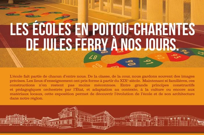 Expositions "Les écoles en Poitou-Charentes" et "Mon école au fil du temps en Charente"