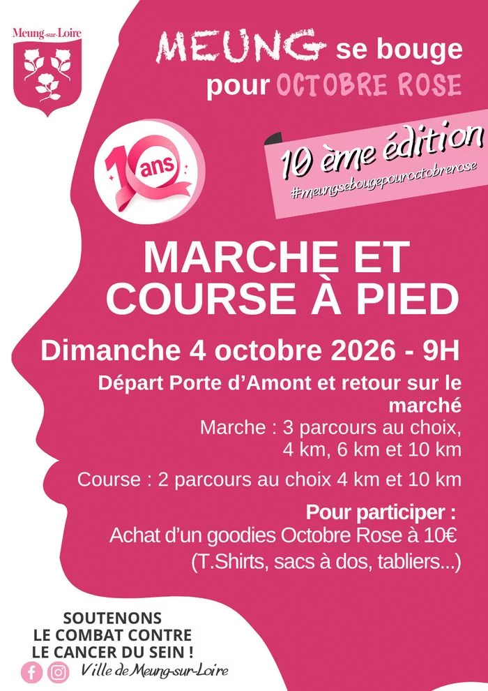 OCTOBRE ROSE / MARCHE & COURSE
