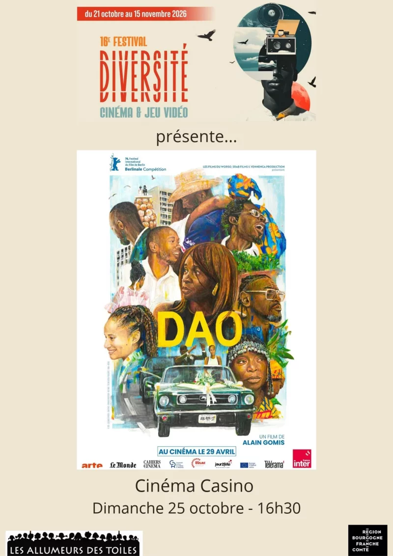 16e Festival Diversité - Cinéma & jeux vidéo - "DAO" - drame de Alain Gomis