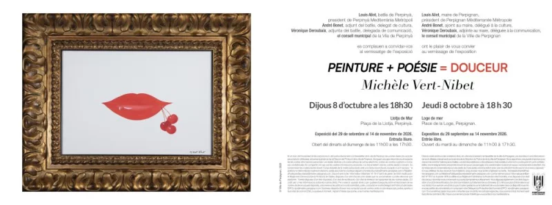 PEINTURE + POÉSIE = DOUCEUR