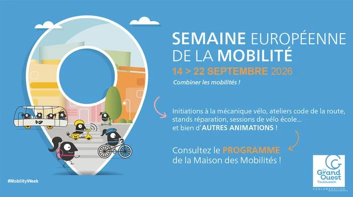 Semaine européenne de la Mobilité : Le Grand Ouest Toulousain se mobilise pour promouvoir les mobilités douces