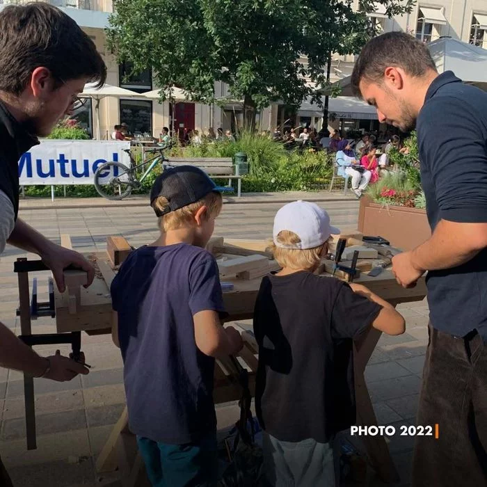 Ateliers avec les Compagnons du Tour de France