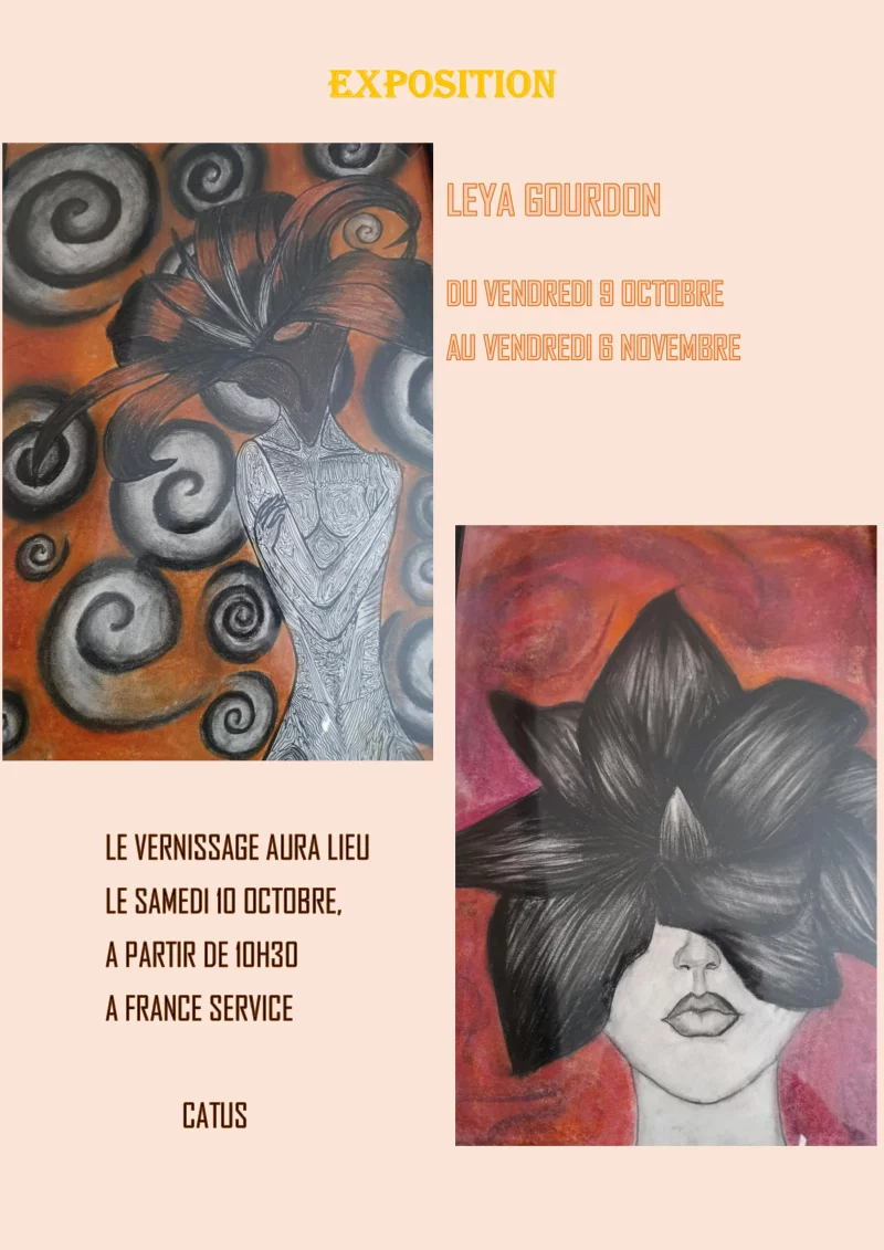 Exposition des œuvres de Leya Gourdon