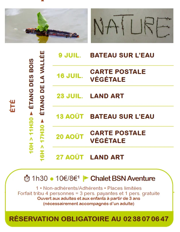 Jeudis Buissoniers : Land art