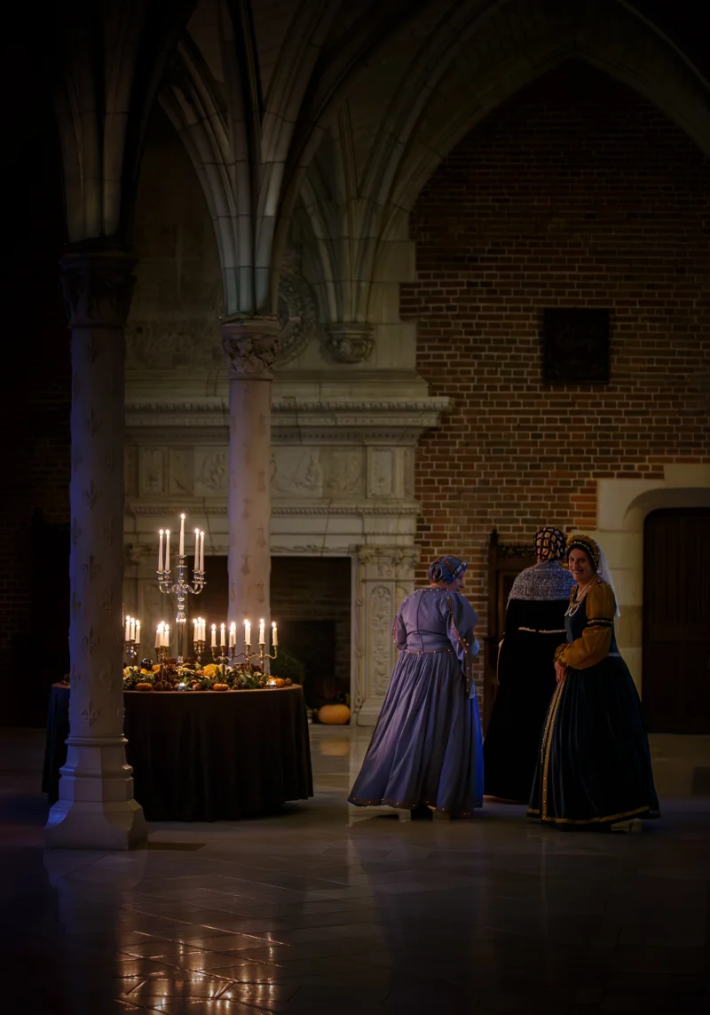 Balades nocturnes aux chandelles au château royal d'Amboise