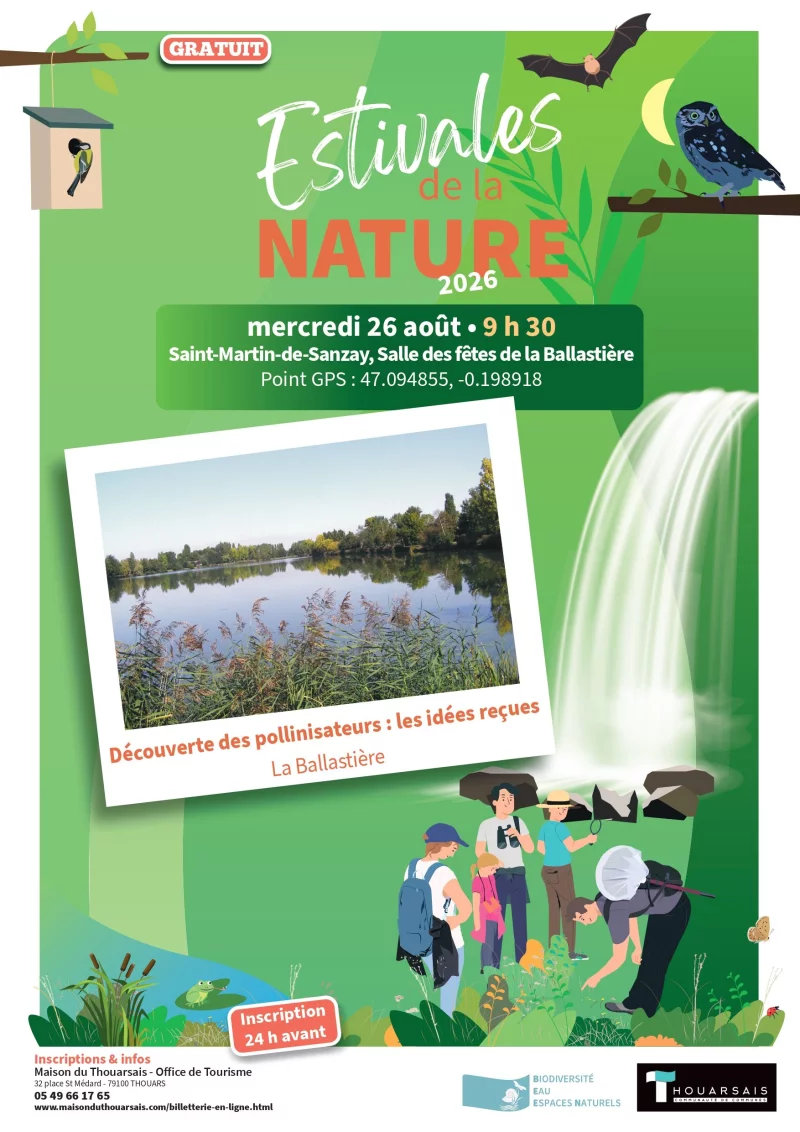 LES ESTIVALES DE LA NATURE : Découverte des pollinisateurs, les idées reçues