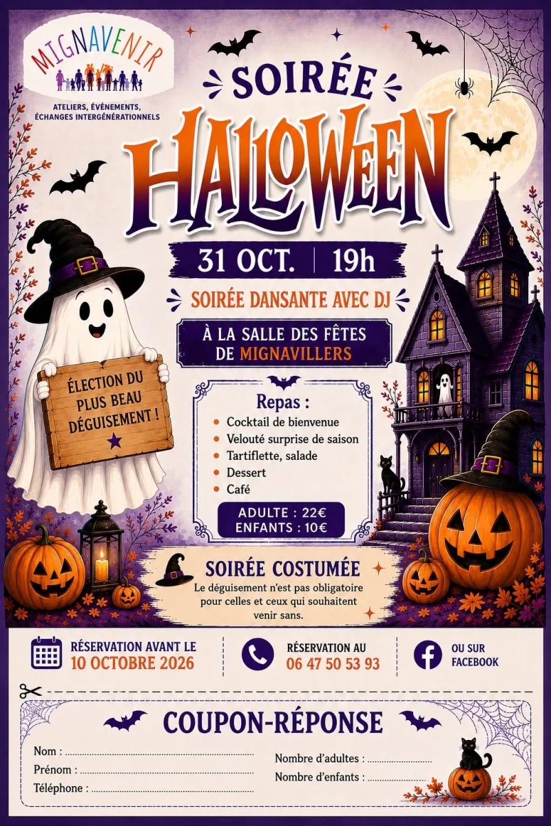 Soirée Halloween