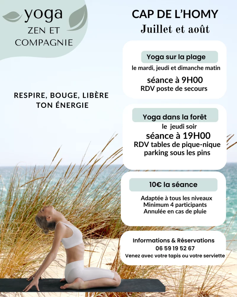 Yoga dans la forêt