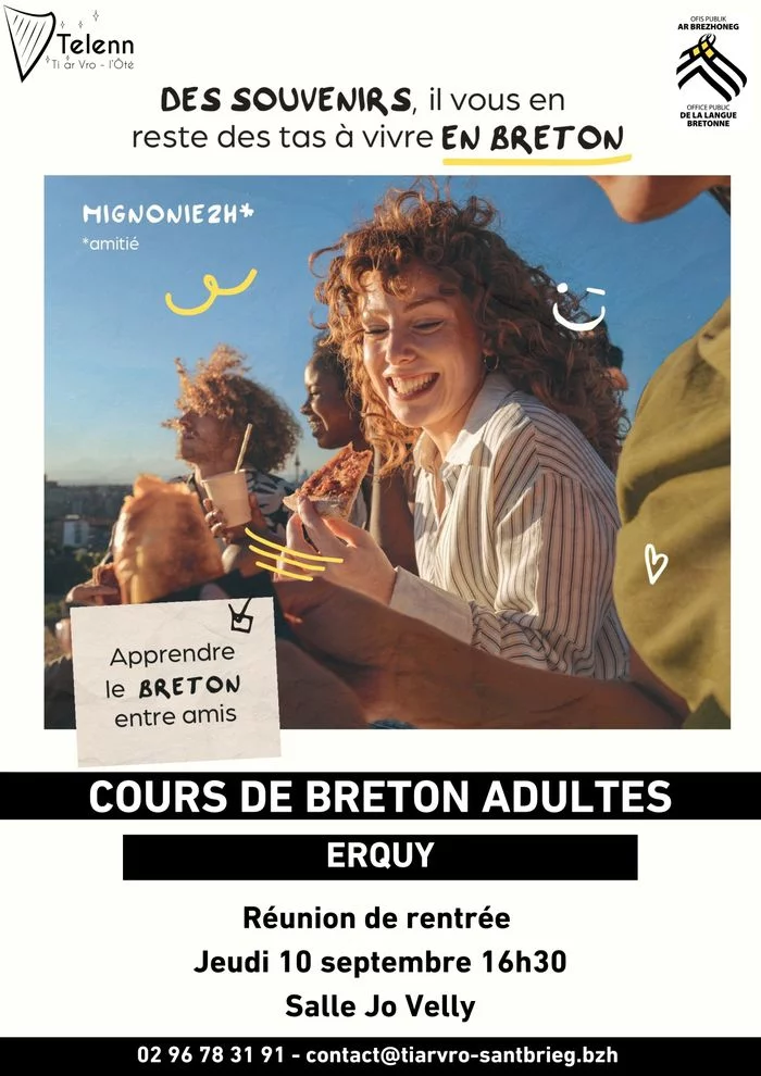 Rentrée des cours de breton à Erquy
