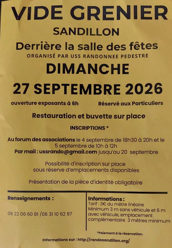 Vide-greniers à Sandillon
