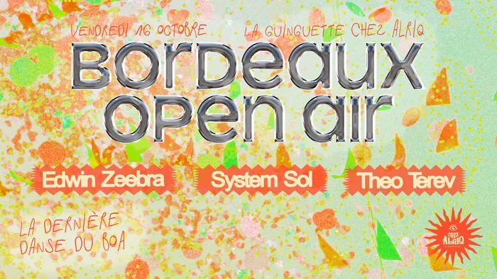 CLOSING - Bordeaux Open air x Chez Alriq - 16.10