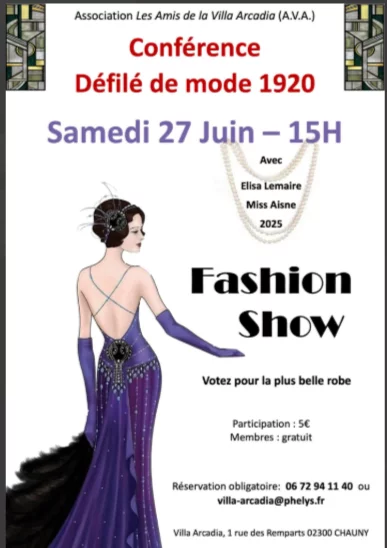 Conférence de mode 1920