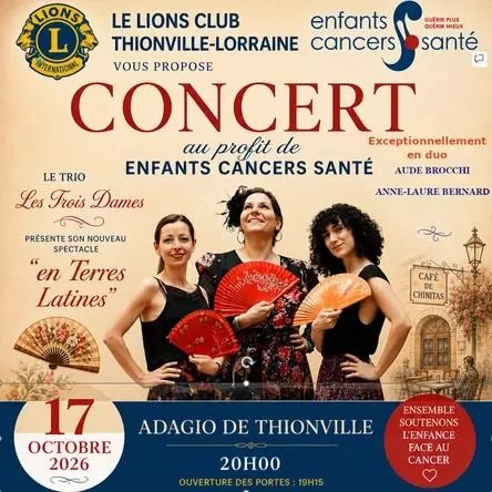 Concert caritatif en terre latines