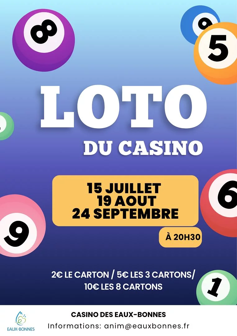 Loto du casino aux Eaux-Bonnes
