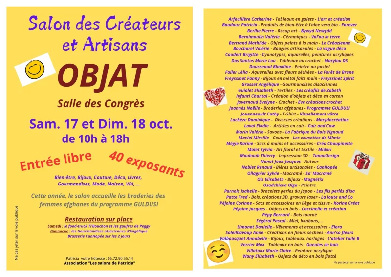 Salon des créateurs, artisans et VDI