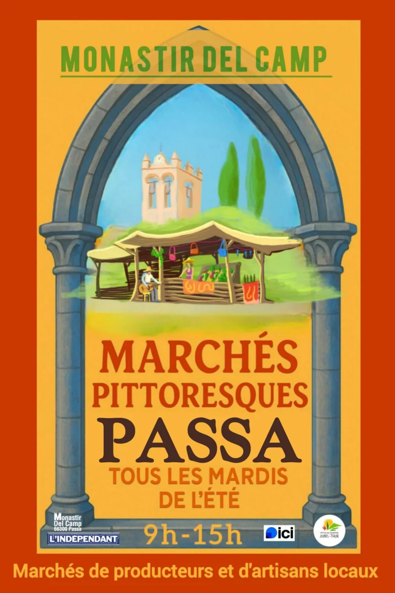 MARCHÉS PITTORESQUES À PASSA - LES MARDIS