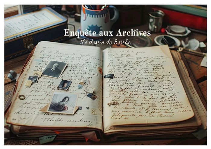 Jeu : Enquête aux Archives - Le destin de Berthe