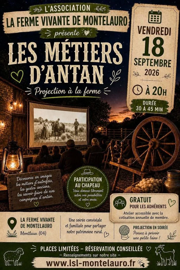 les métiers d'antan
