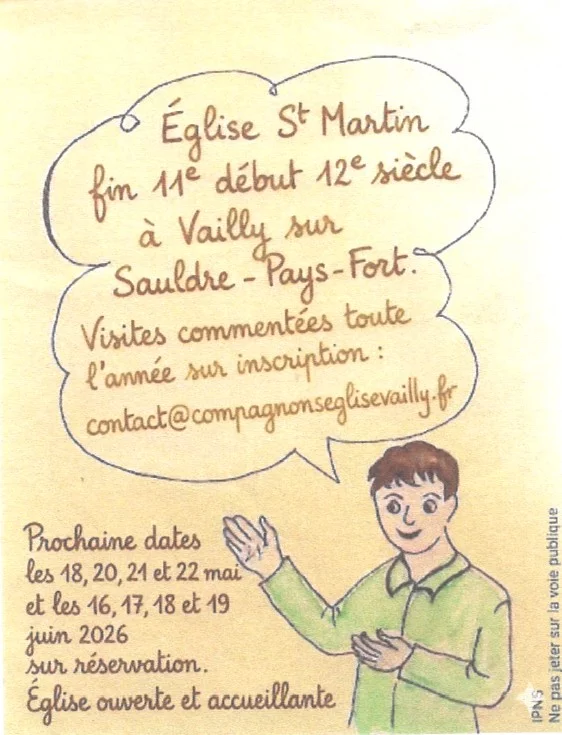 Visite commentée de l'église Saint-Martin