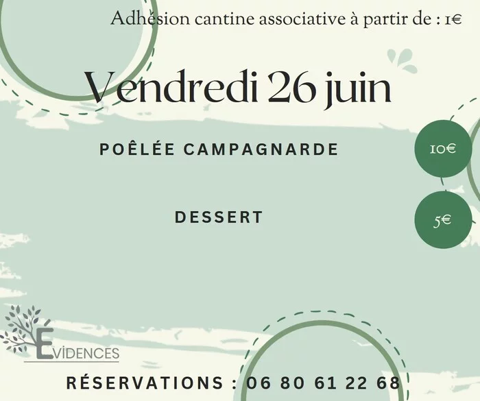 La cantine des évidences