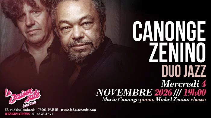 Duo Jazz • Mario Canonge et Michel Zenino •