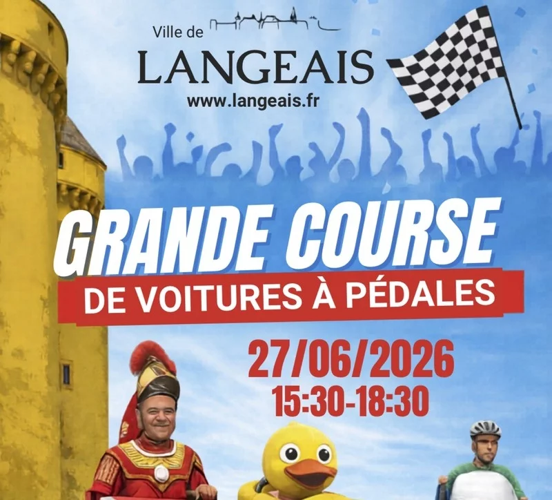 Course de Voiture à Pedales