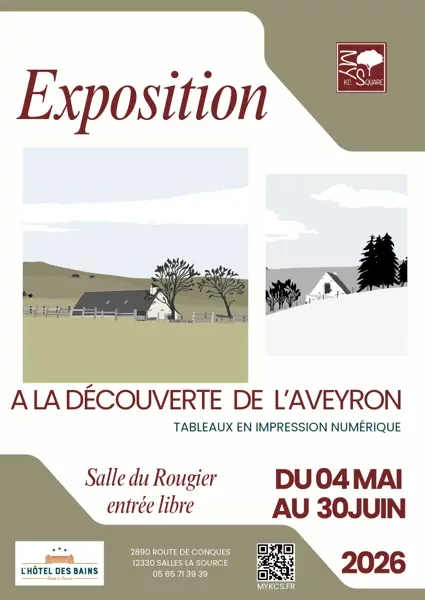 Exposition "À la découverte de l'Aveyron"