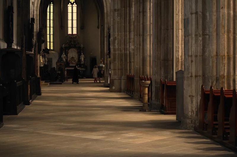 Procession avec Notre-Dame