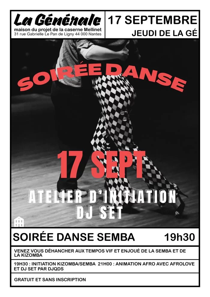 Soirée danse Semba et animations afro