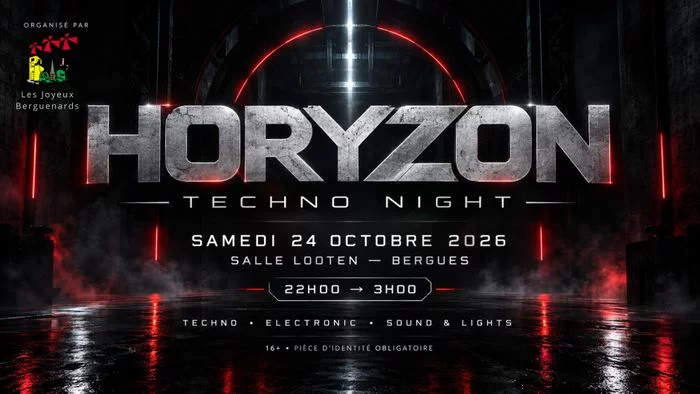 Collectif Horyzon × Les Joyeux Berguenards — Soirée Techno
