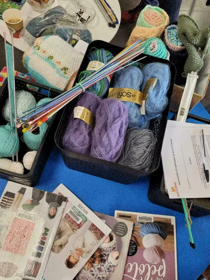 CAFÉ PAPOTE : Tricot et Crochet