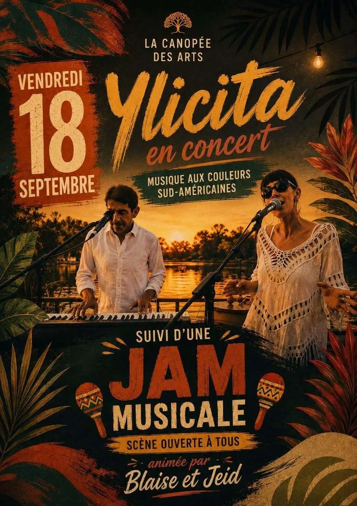 🎶🌴 • YLICITA + JAM MUSICALE • VOYAGE AUX COULEURS SUD-AMÉRICAINES 🌴🎶