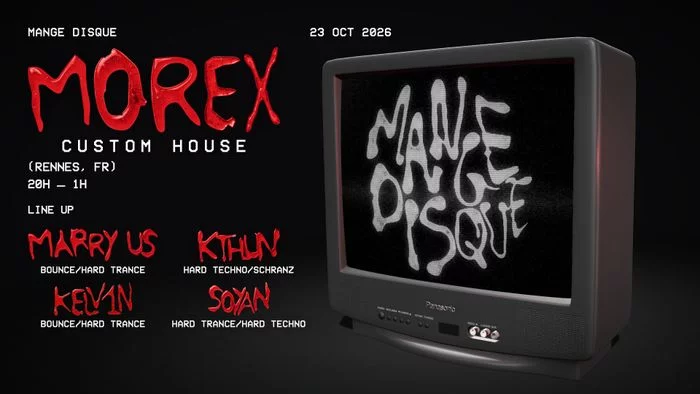 MANGE DISQUE // MOREX CUSTOM HOUSE