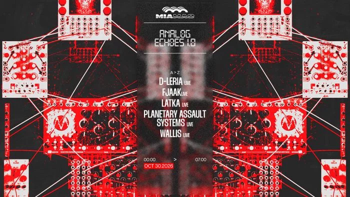 ANALOG ECHOES 1.0 : Planetary Assault Systems, FJAAK & more