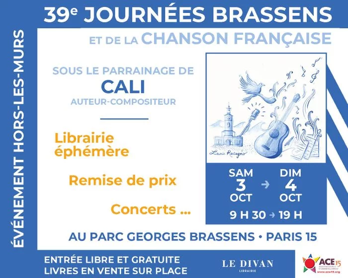 Le Divan Hors-les-murs : Les Journées Brassens et de la chanson française