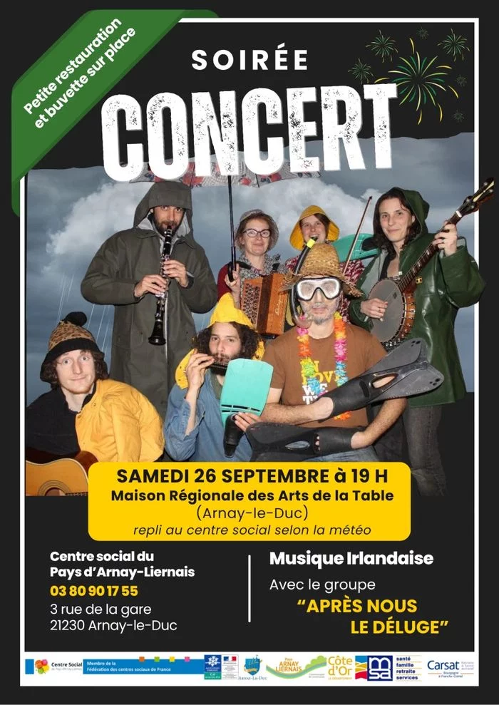 Concert Musique Irlandaise