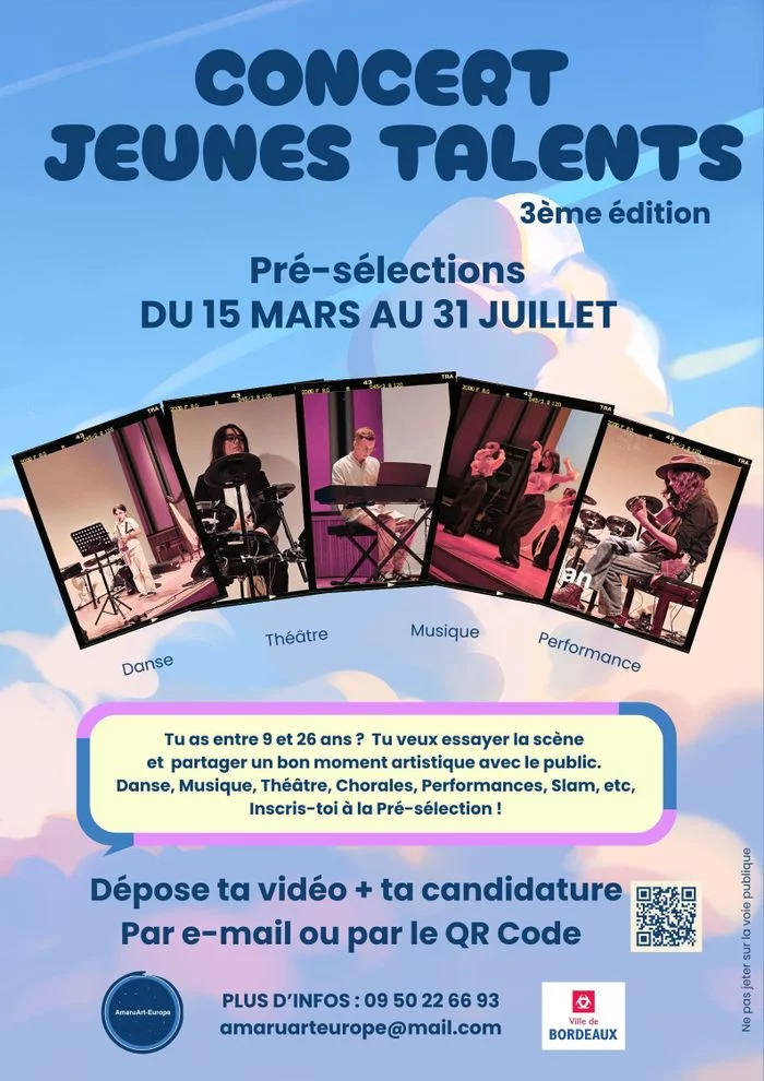 CONCERT JEUNES TALENTS Audition