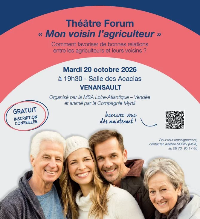 Théâtre Forum Mon voisin l'agriculteur