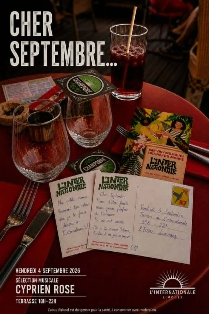 DJ set "Cher Septembre" de Cyprien Rose