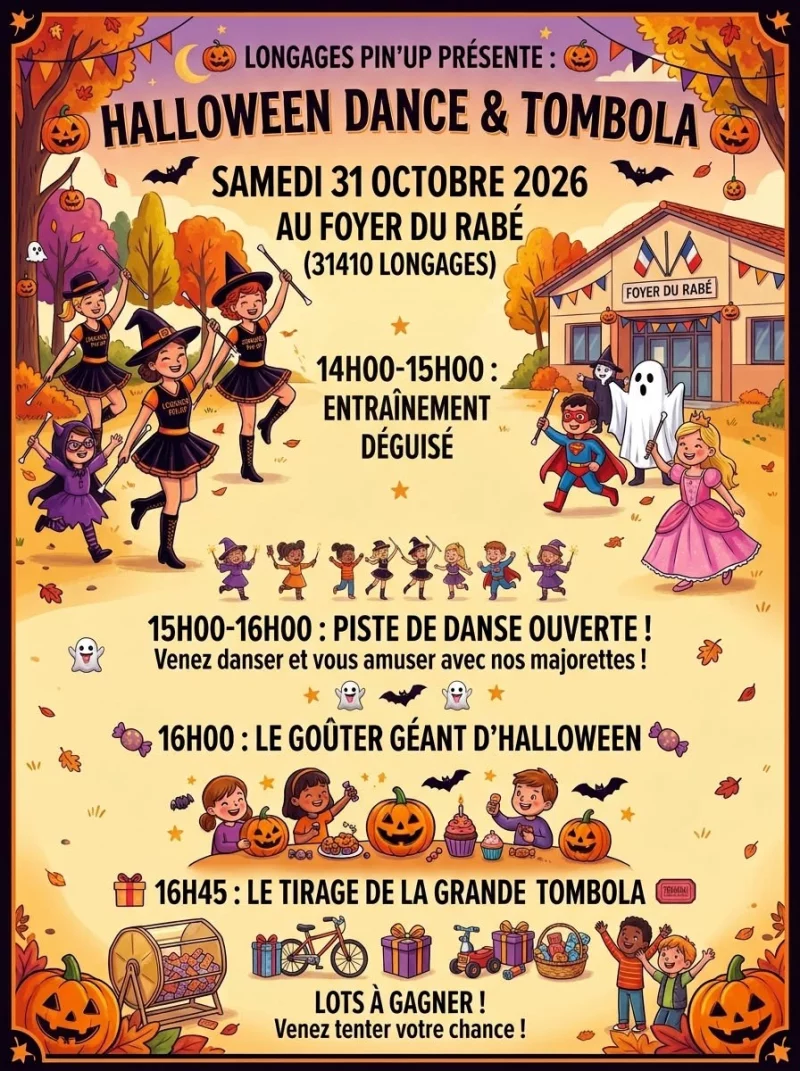 HALLOWEEN DANCE & TOMBOLA