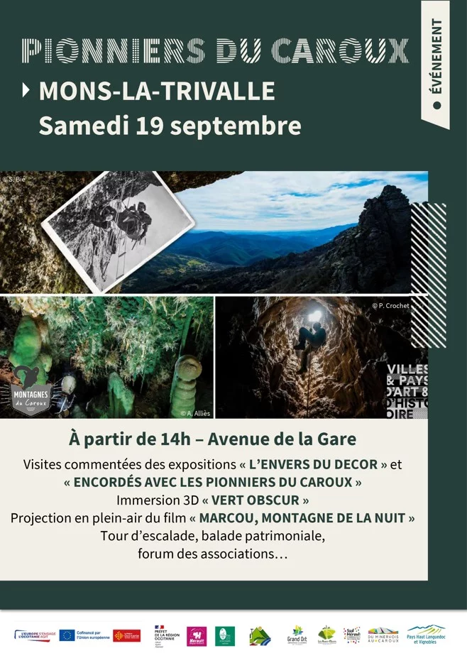 JOURNÉES EUROPÉENNES DU PATRIMOINE  - LES PIONNIERS DU CAROUX